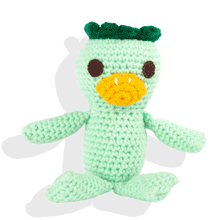 green prince crochet animal by leifang
