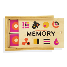 wooden memory game